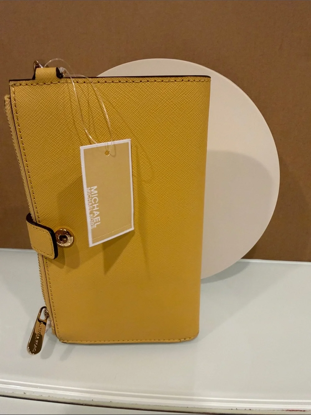 Michael Kors compact saffiano